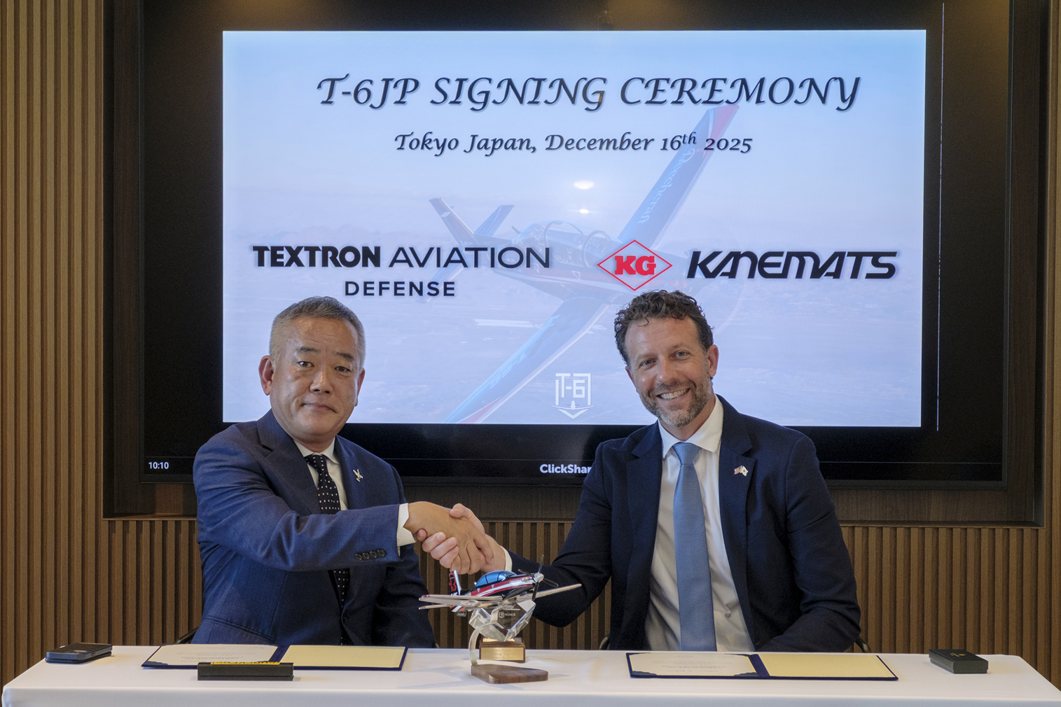 The signing ceremony was held in Kanematsu’s Tokyo Head Office on December 16